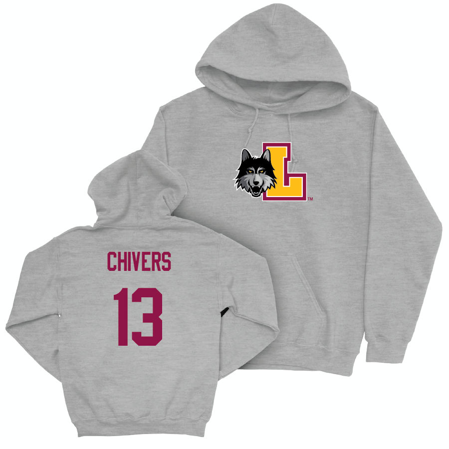 Sport Grey Women's Basketball Athletic Hoodie  - Kira Chivers