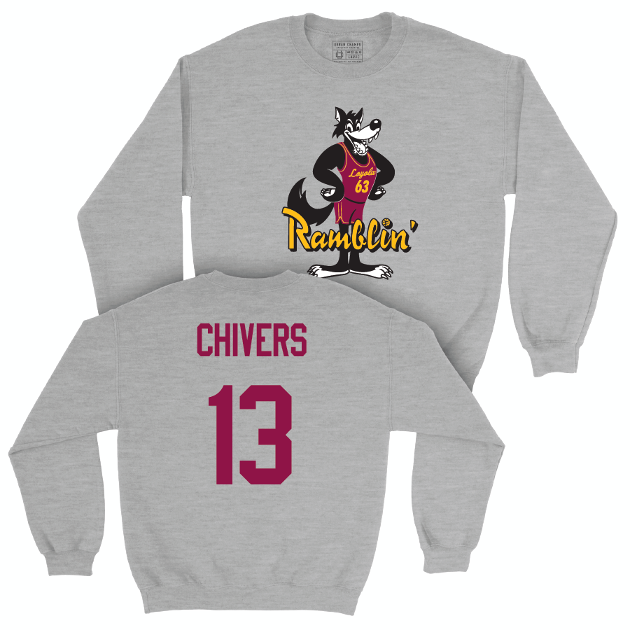 Sport Grey Women's Basketball Ramblin' Crew  - Kira Chivers