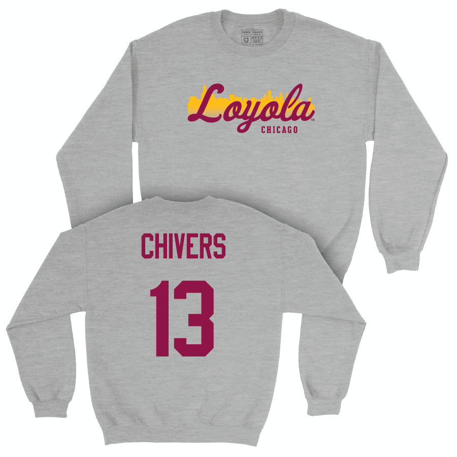 Sport Grey Women's Basketball Skyline Crew  - Kira Chivers