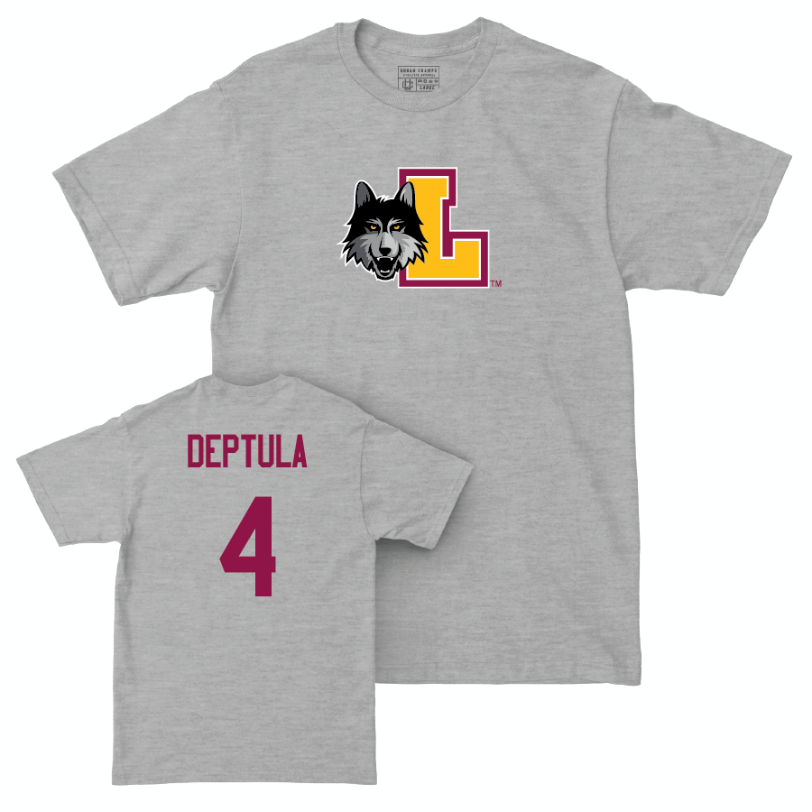 Sport Grey Women's Basketball Athletic Tee  - Audrey Deptula