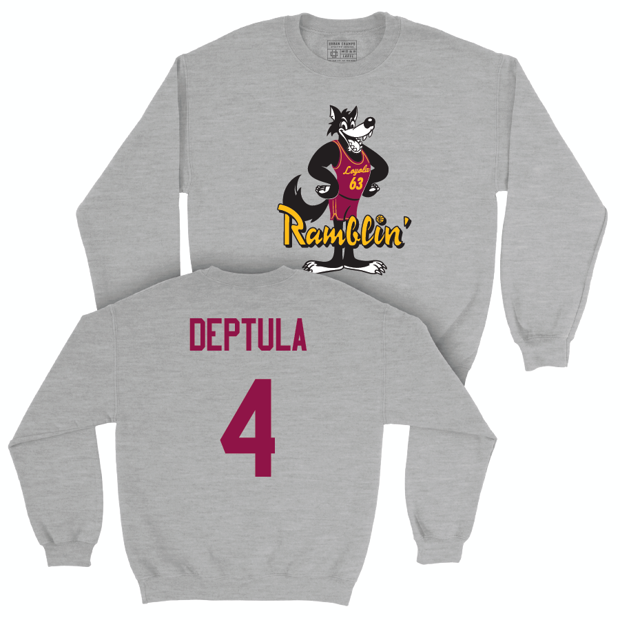 Sport Grey Women's Basketball Ramblin' Crew  - Audrey Deptula