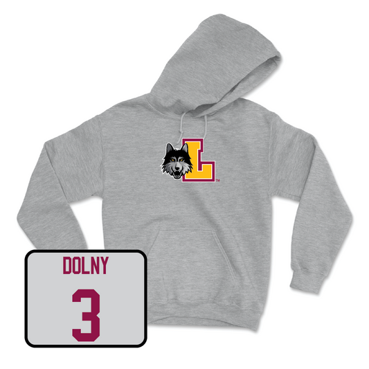 Sport Grey Women's Basketball Athletic Hoodie  - Holly Dolny