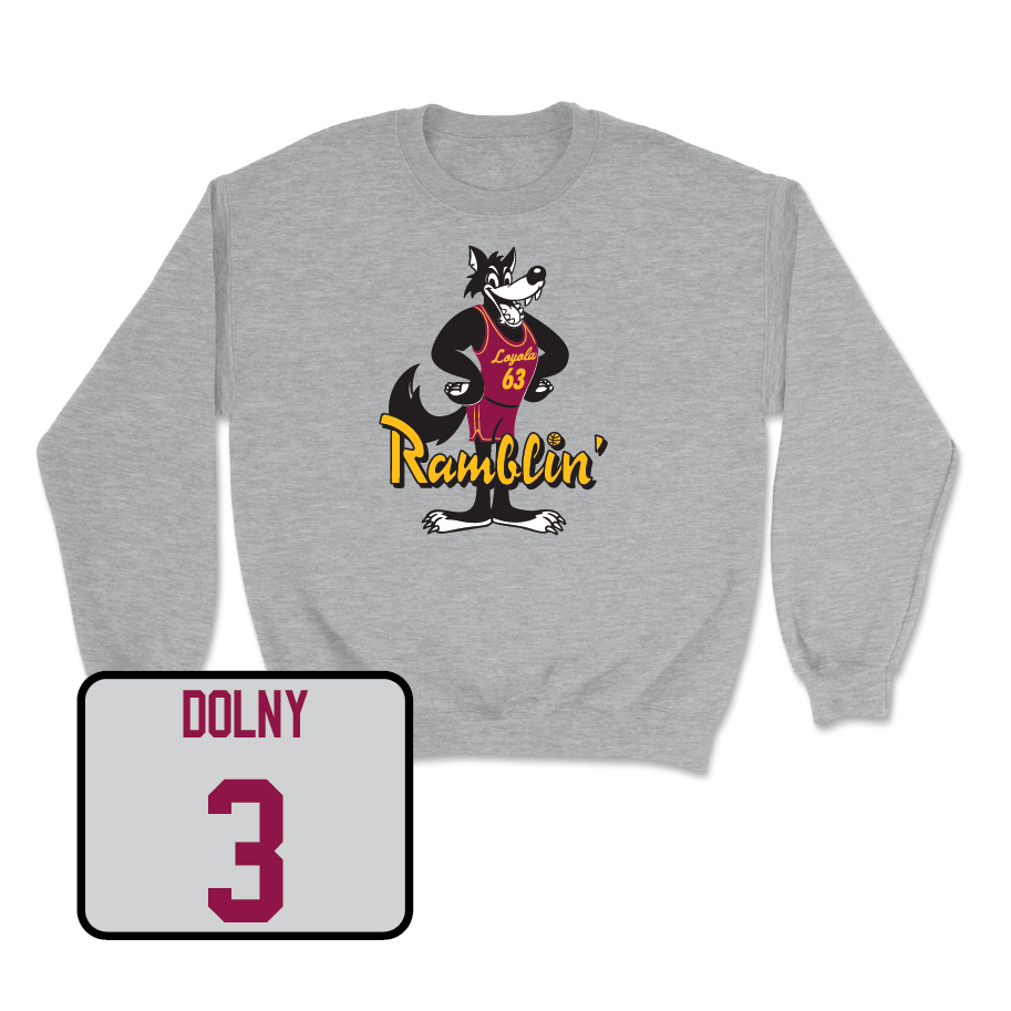 Sport Grey Women's Basketball Ramblin' Crew  - Holly Dolny