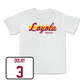 Women's Basketball White Skyline Comfort Colors Tee  - Holly Dolny