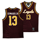 Loyola Men's Maroon Basketball Jersey  - Sheldon Edwards Jr