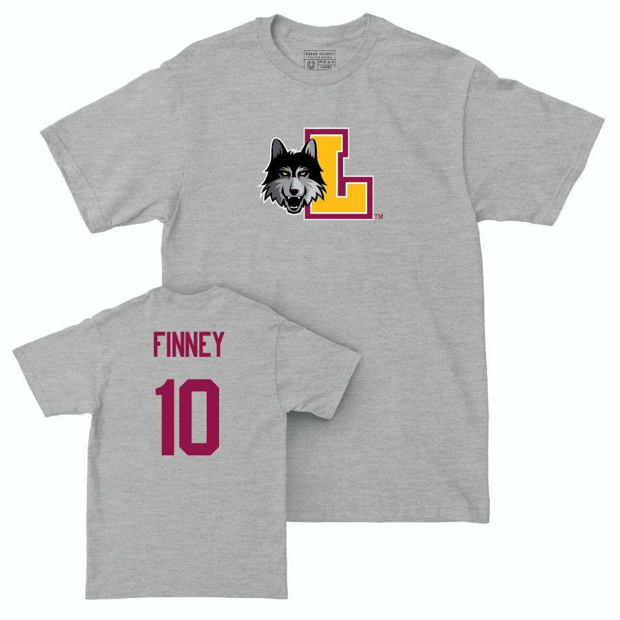 Sport Grey Women's Basketball Athletic Tee  - Jess Finney