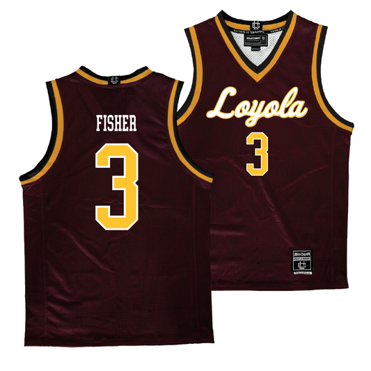 Loyola Women's Maroon Basketball Jersey - Alyssa Fisher | #3