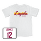 White Softball Skyline Comfort Colors Tee  - Nat Lesnicki