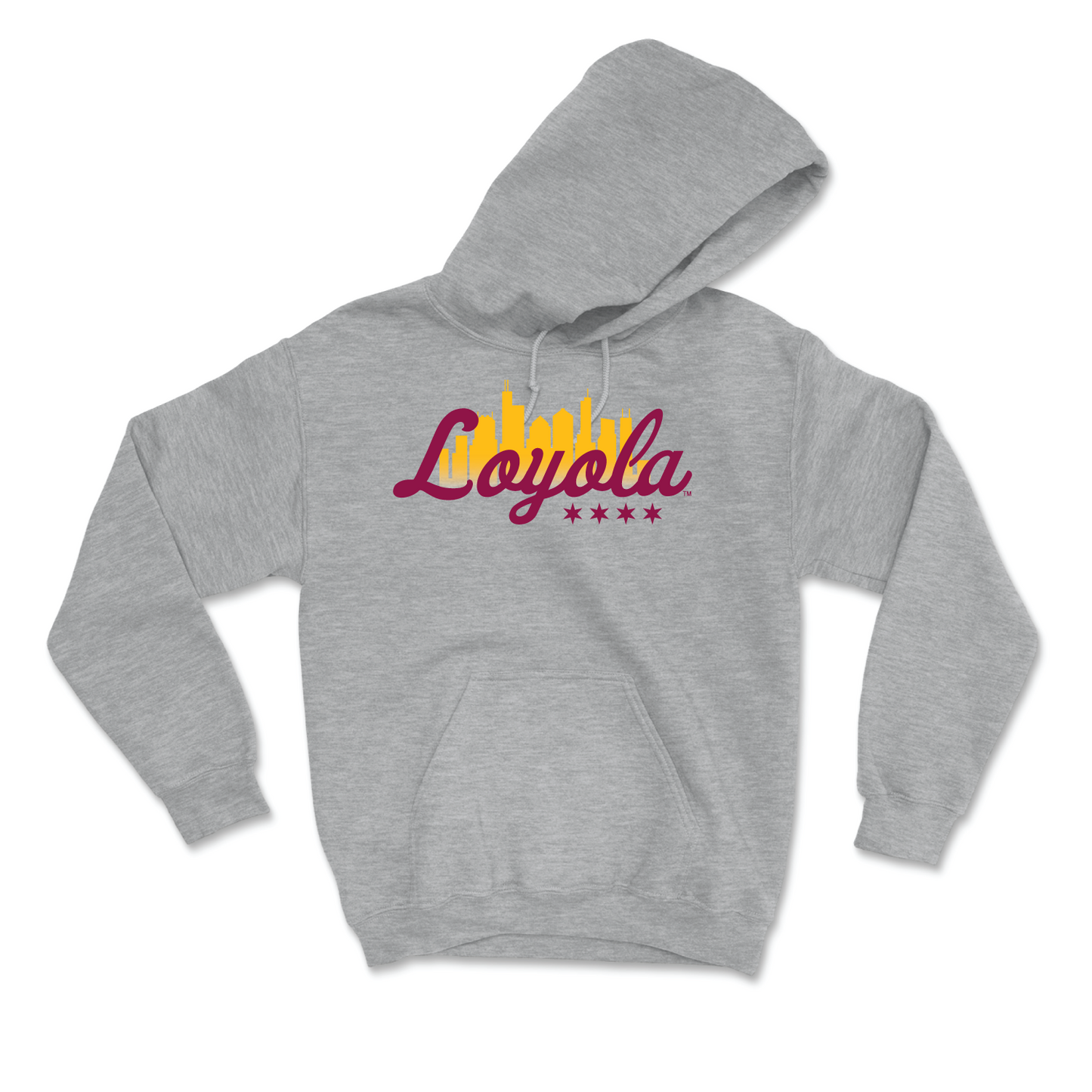 Sport Grey Women's Soccer Skyline Hoodie - Faith Grisdale