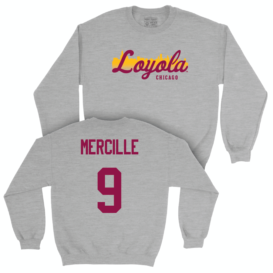 Sport Grey Women's Basketball Skyline Crew  - Rosalie Mercille