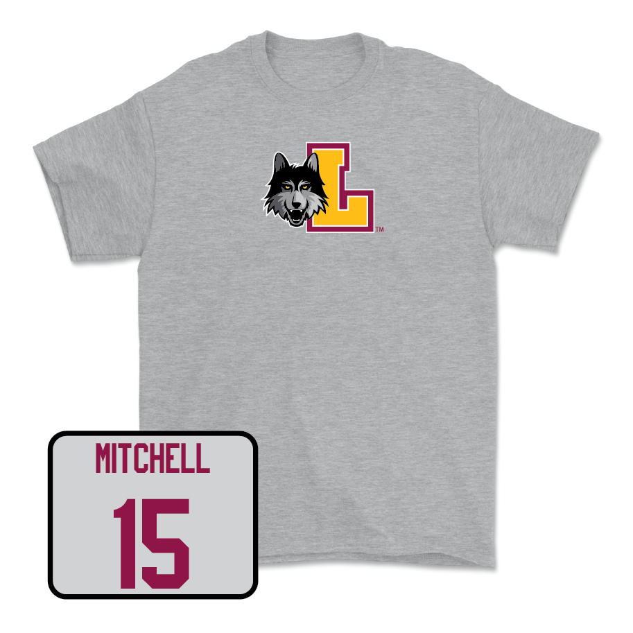 Sport Grey Softball Athletic Tee  - Katie Mitchell