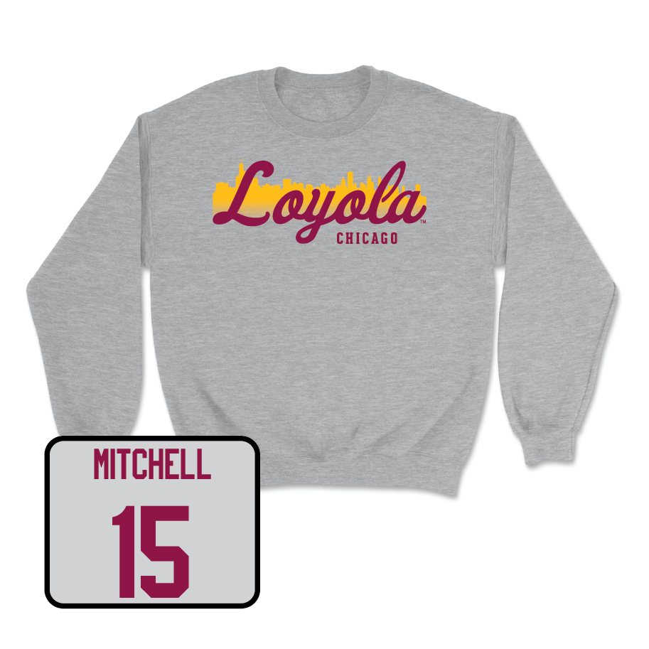 Sport Grey Softball Skyline Crew  - Katie Mitchell