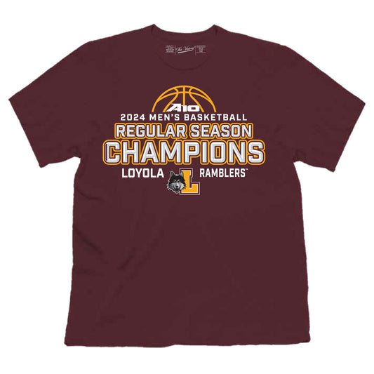 Loyola MBB 2024 Regular Season Champions T-shirt by Retro Brand