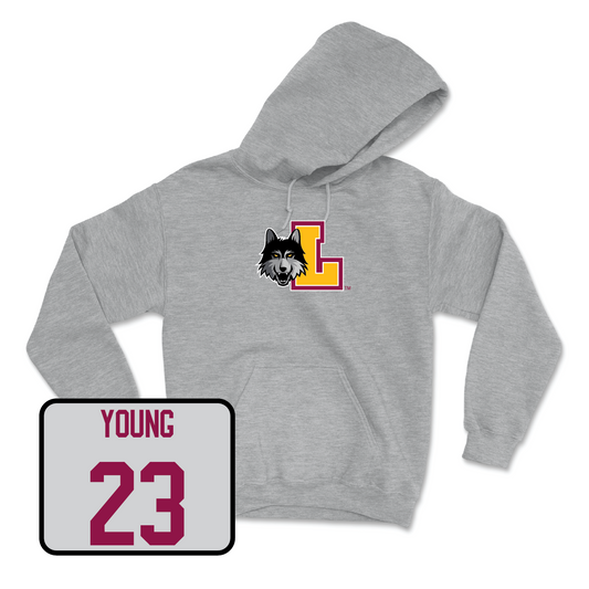 Sport Grey Men's Soccer Athletic Hoodie - Ethan Young