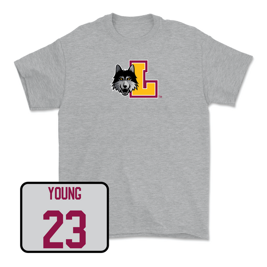 Sport Grey Men's Soccer Athletic Tee - Ethan Young